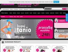 Tablet Screenshot of fashion-caroline.pl